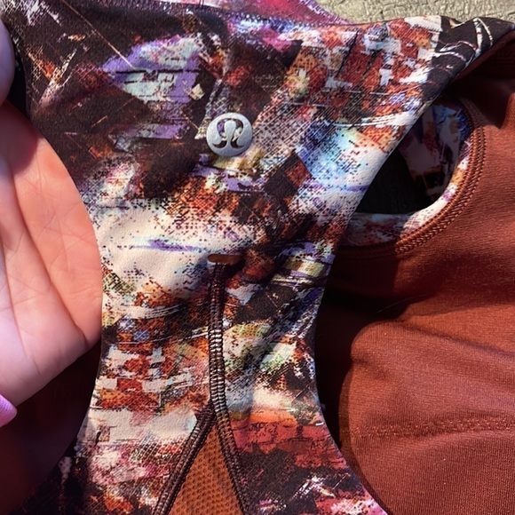 Lululemon Everlux And Mesh Cropped Tank Top 8 - Picture 9 of 13